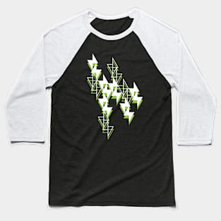 Triangles Baseball T-Shirt